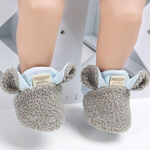 BABY Cozy Slip-on Slippers  Grey